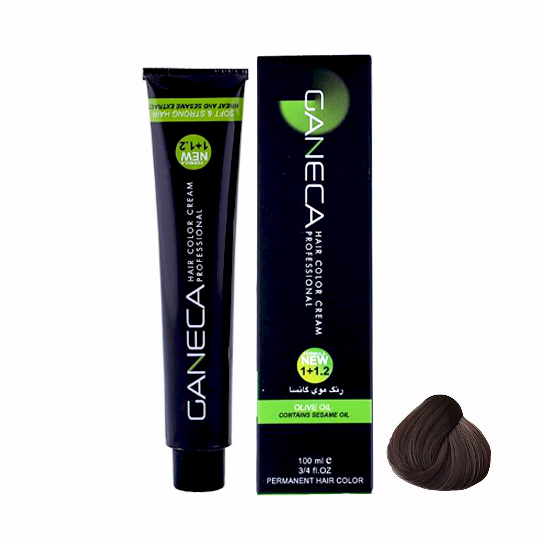 رنگ مو گانسا شماره As19 حجم 100 میلی لیتر رنگ چرمی