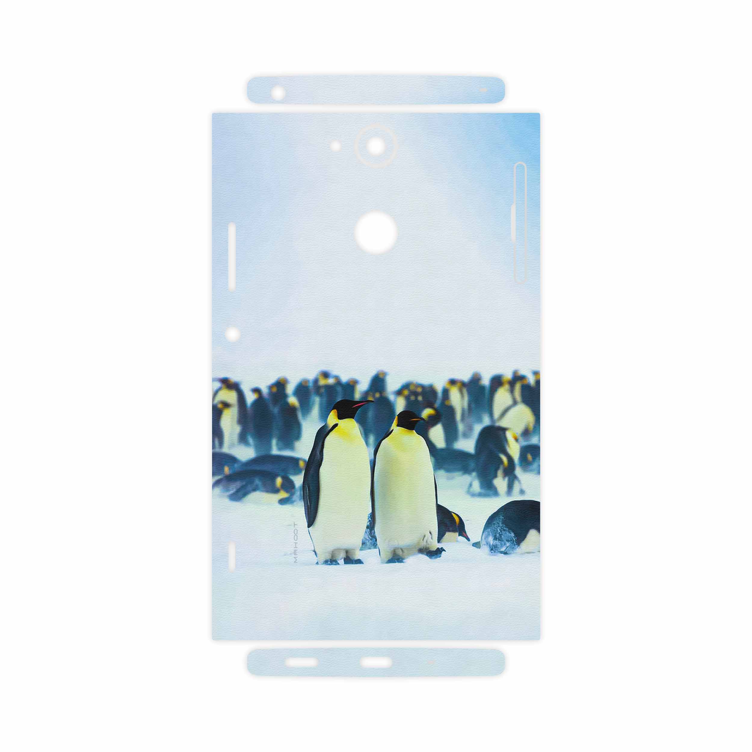 برچسب پوششی ماهوت مدل Penguin-FullSkin مناسب برای گوشی موبایل سونی Xperia XA2