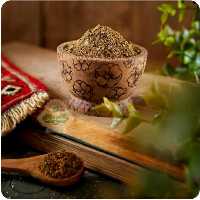 گرد لیموعمانی زرد بدون هسته ( 100 گرم) کارون