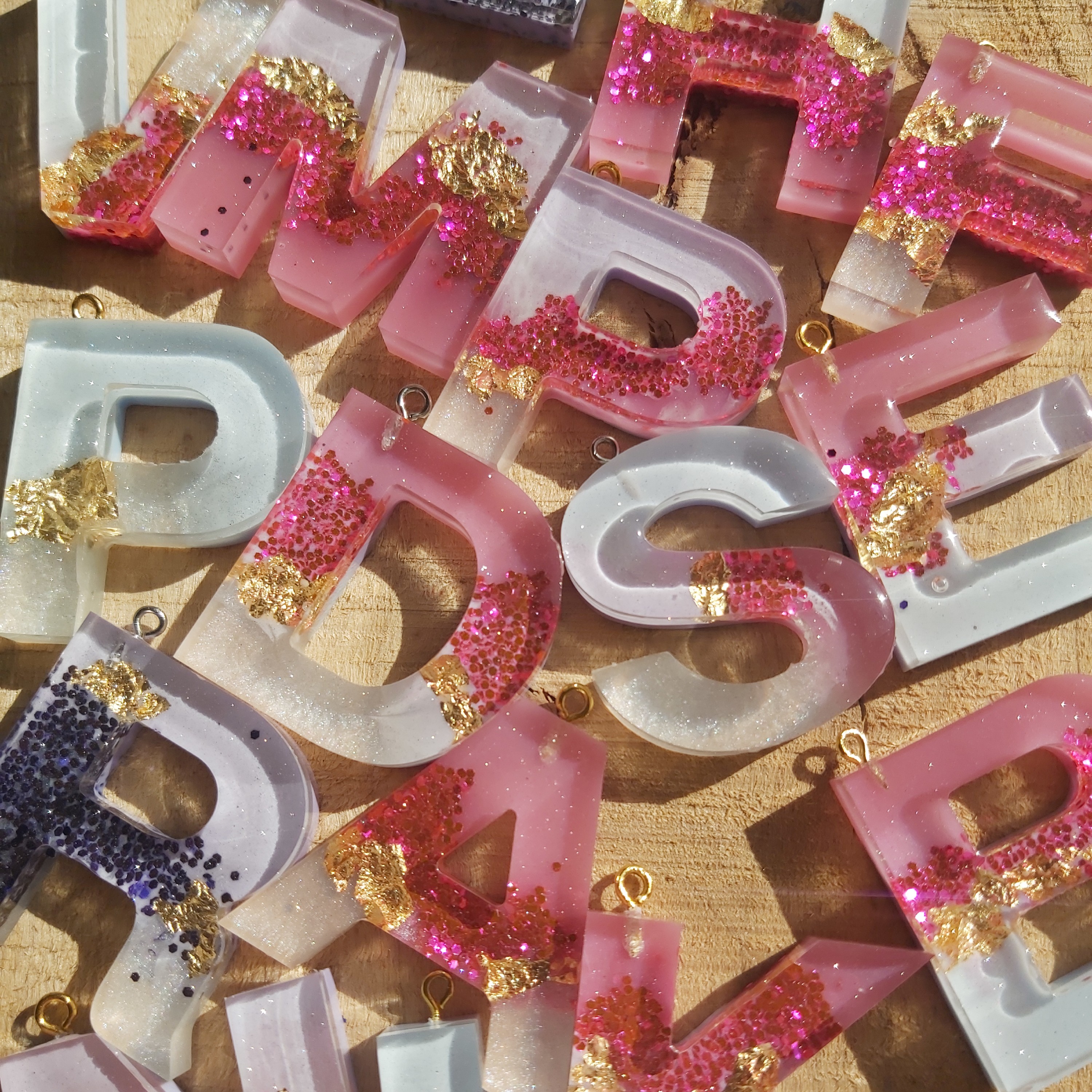 دسته کلید حروف رزینی 35