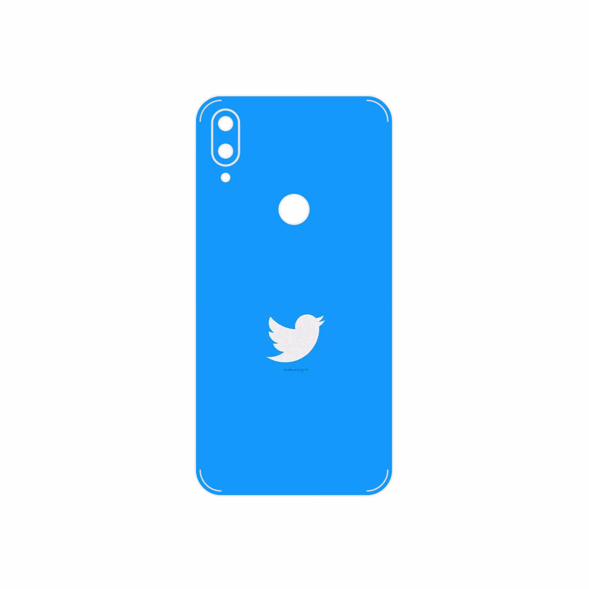 برچسب پوششی ماهوت مدل Tweeter مناسب برای گوشی موبایل شیائومی Mi Play