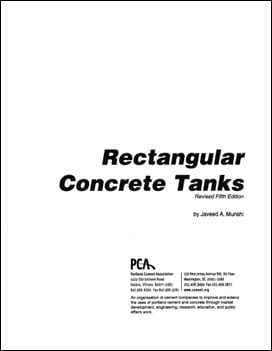  دانلود کتاب طراحی مخازن مستطیلی Munshi J. A., PCA Rectangular Concrete Tanks, 5th ed - دانلود کتاب های دانشگاهی