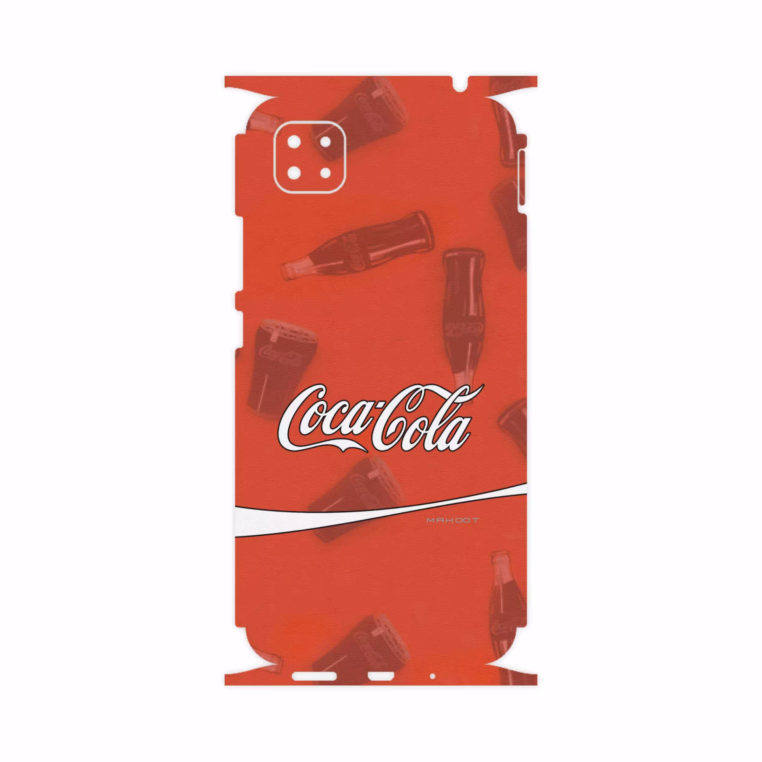 برچسب پوششی ماهوت مدل Coca-Cola-Logo-FullSkin مناسب برای گوشی موبایل شیائومی Poco C3