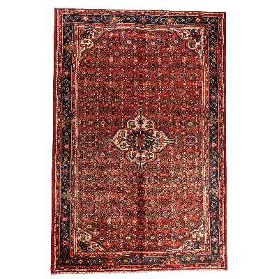 فرش دستبافت شش و نیم متری مدل حسین آباد کد 97.1556