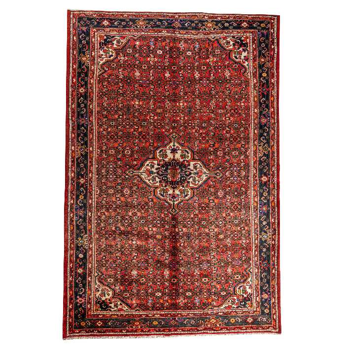 فرش دستبافت شش و نیم متری مدل حسین آباد کد 97.1556