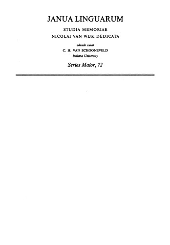 خرید و دانلود نسخه کامل کتاب Selected Works. Articles on General Linguistics