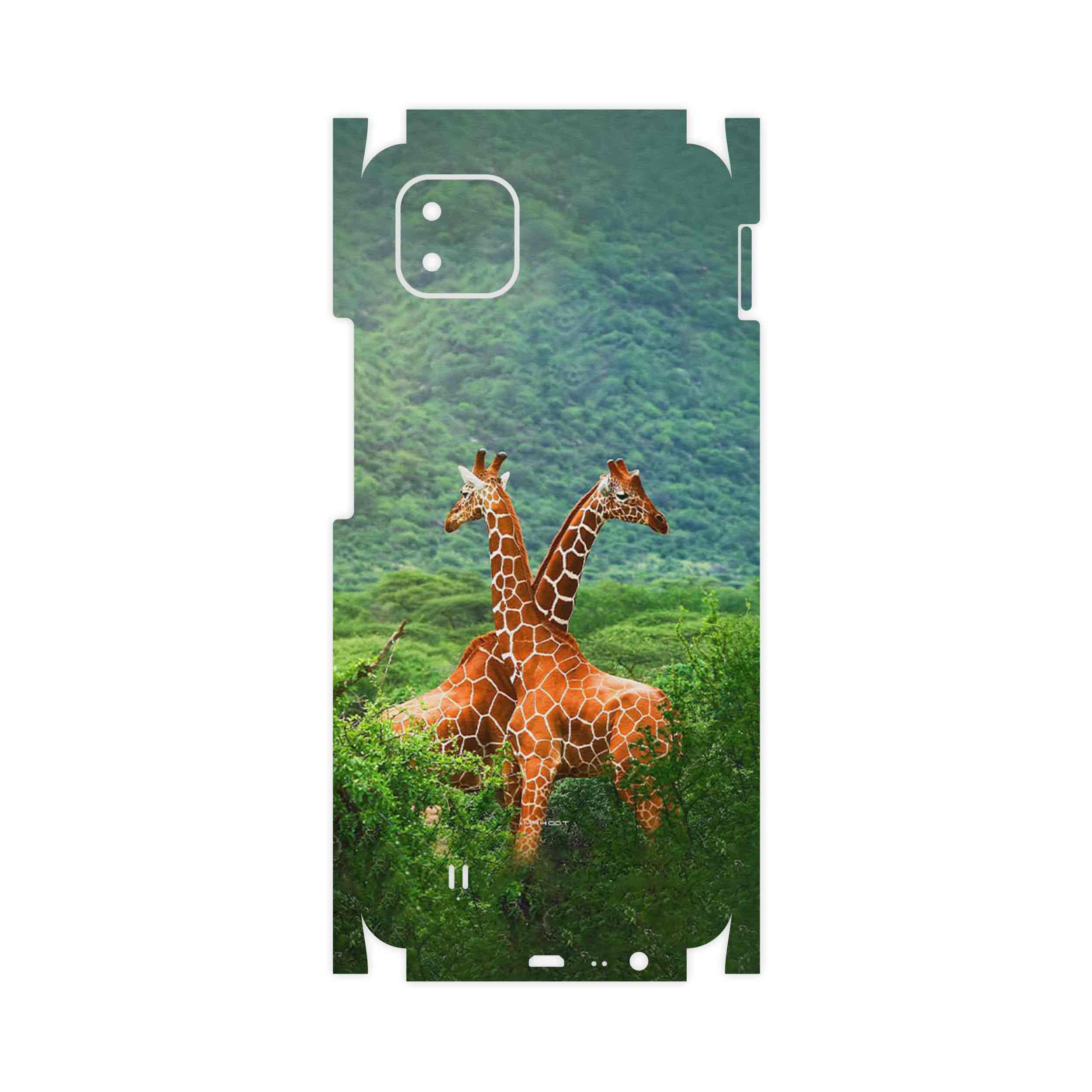 برچسب پوششی ماهوت مدل Giraffe-FullSkin مناسب برای گوشی موبایل ریلمی C11 2021