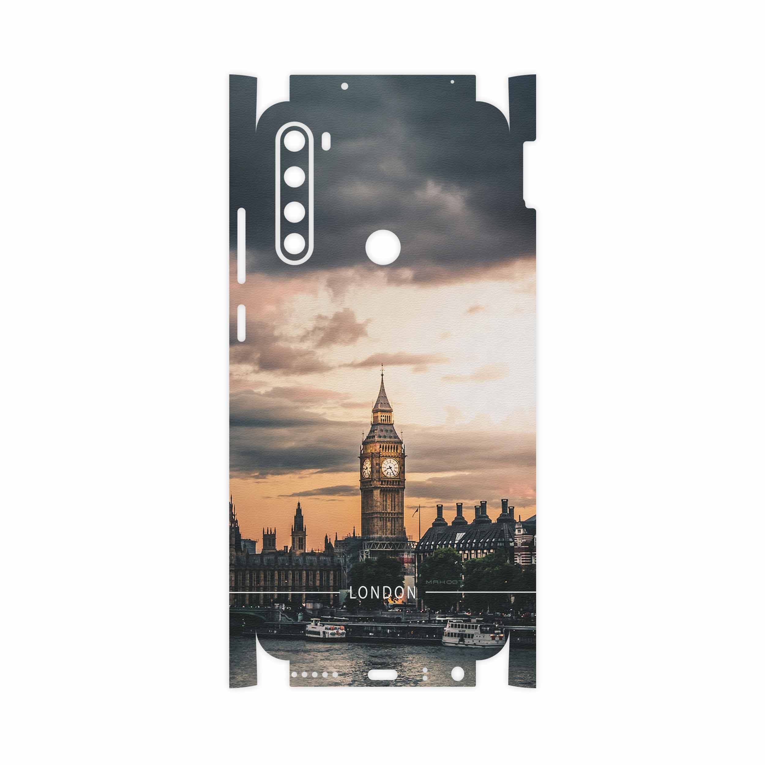 برچسب پوششی ماهوت مدل London City-FullSkin مناسب برای گوشی موبایل شیائومی Redmi Note 8T