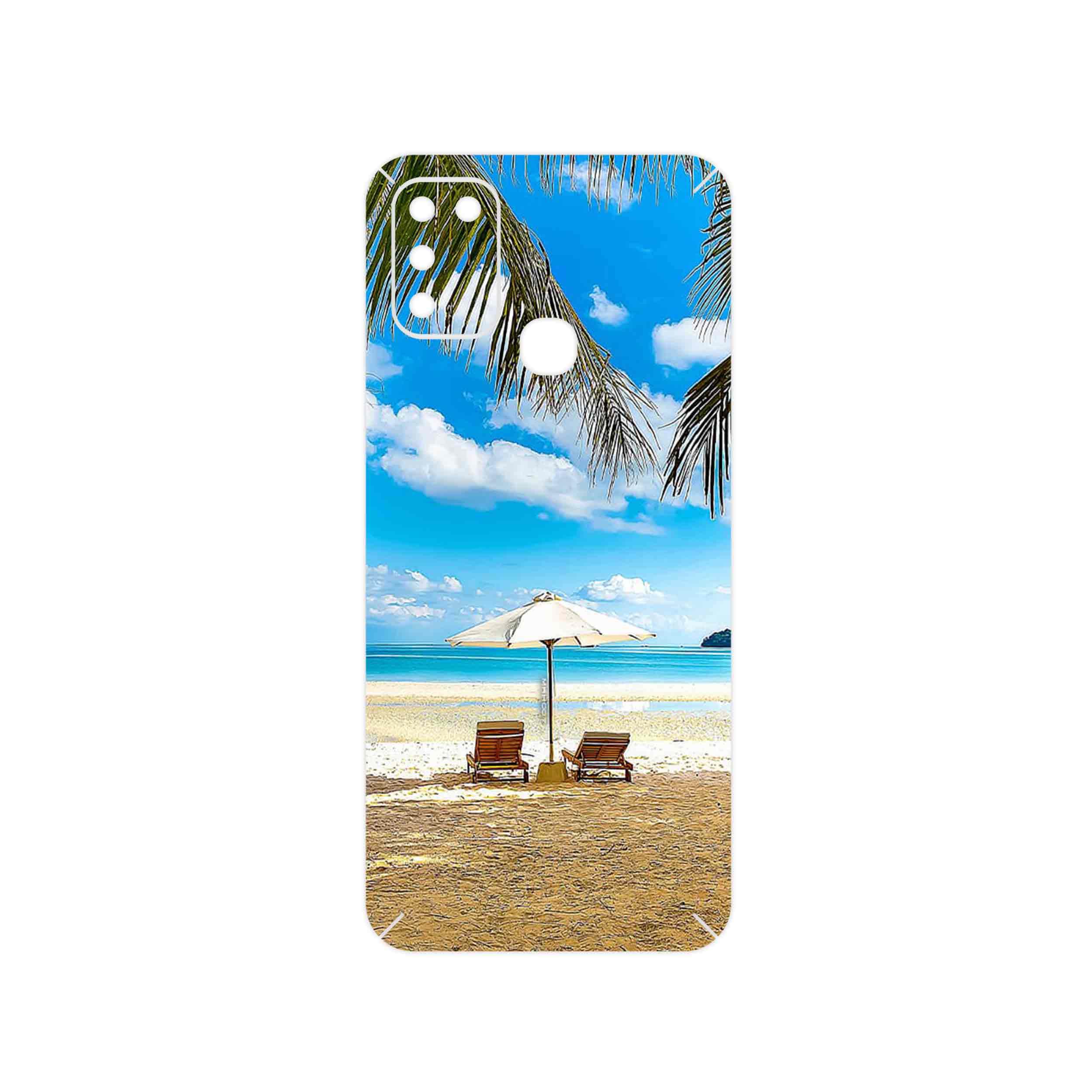 برچسب پوششی ماهوت مدل Beach مناسب برای گوشی موبایل اینفینیکس Hot 11 Play