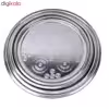 سینی استیل برکان بسته 4 عددی قطر 66 و 60 و 56 و 50 سانتی