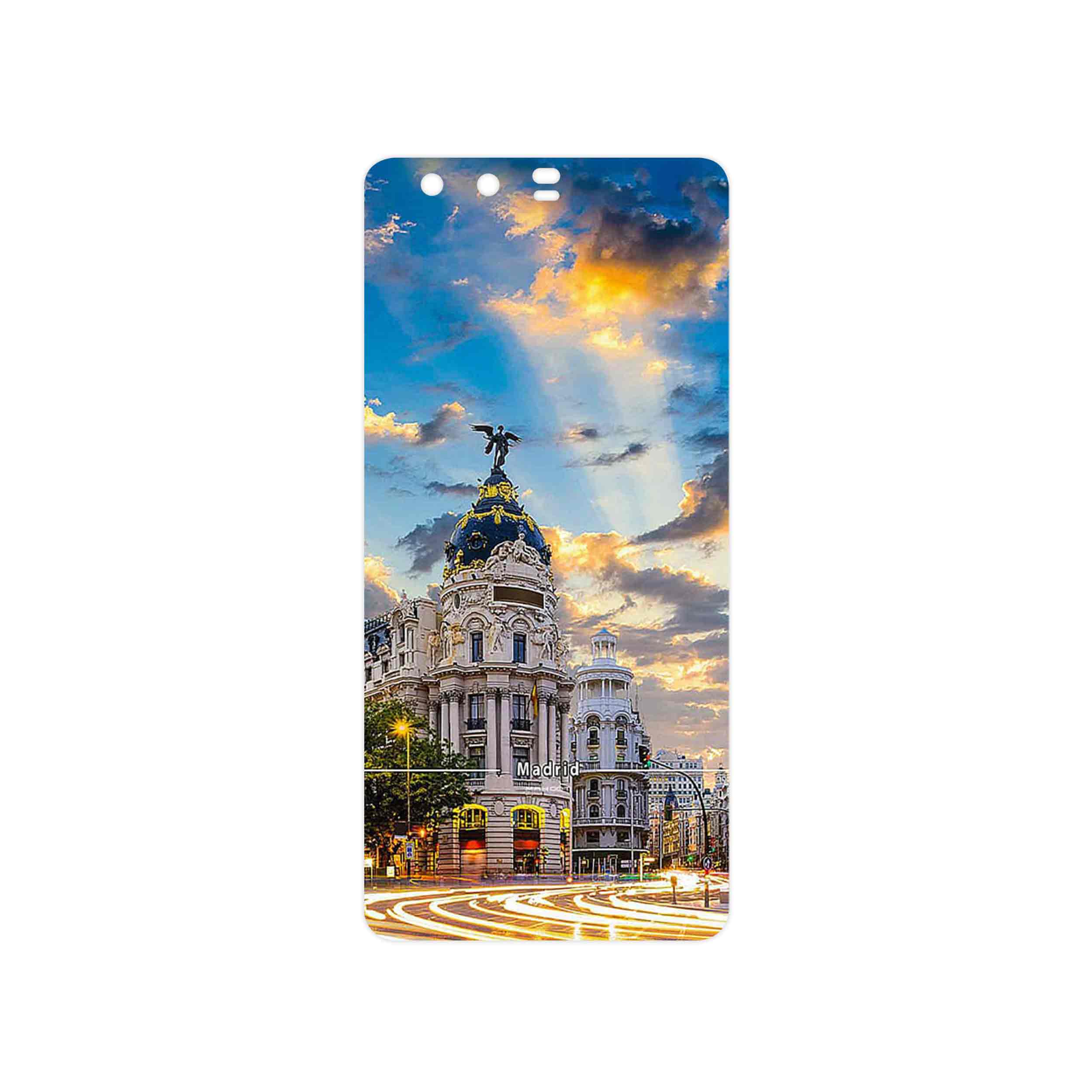 برچسب پوششی ماهوت مدل City of Madrid مناسب برای گوشی موبایل هوآوی P10 Plus