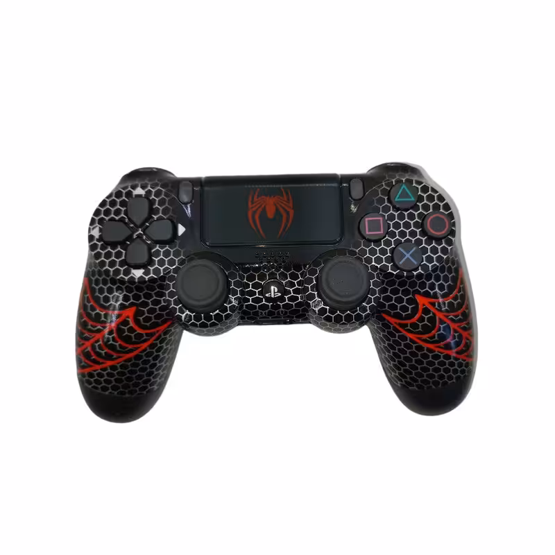 خرید و قیمت دسته بازی ps4 هایکپی طرح مرد عنکبوتی