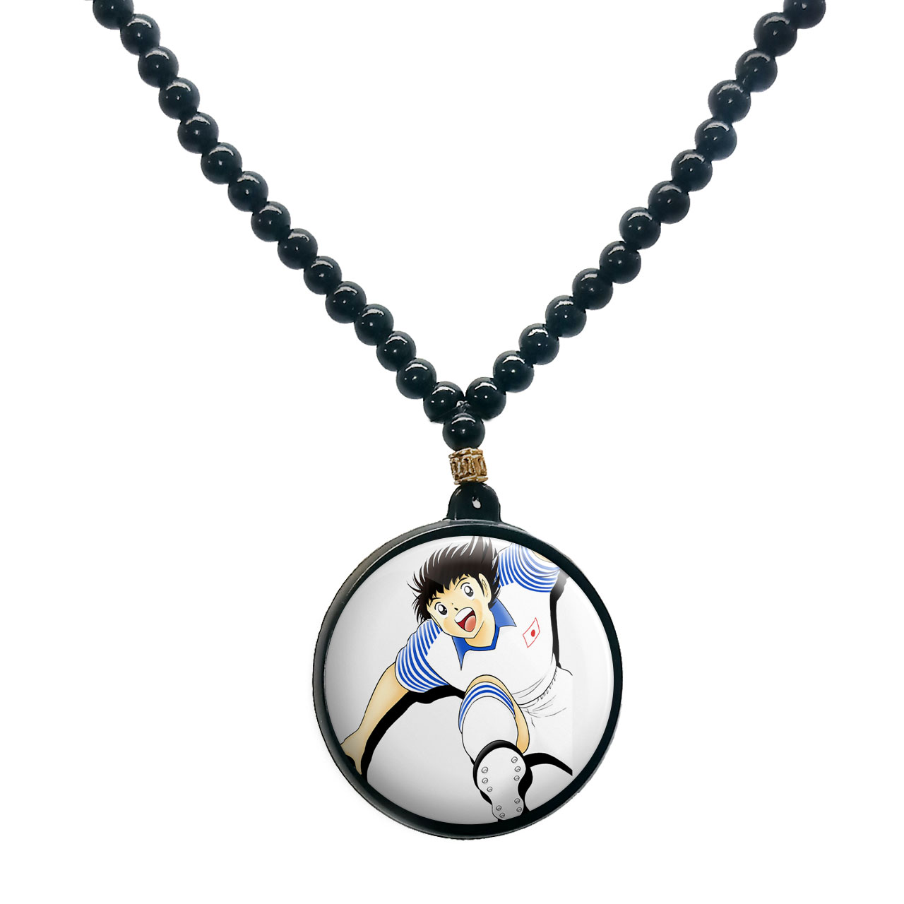 گردنبند پرمانه طرح فوتبالیست ها کد pmd.22341 مدل دو طرفه