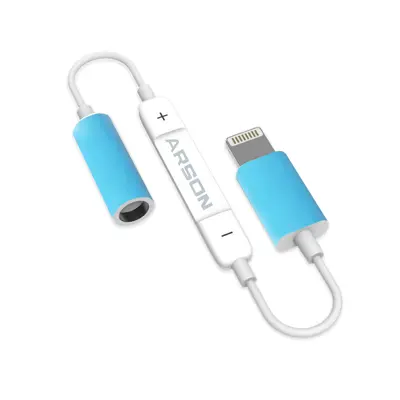 مبدل لایتنینگ به جک 3.5 میلی متری آرسون مدل AN-024