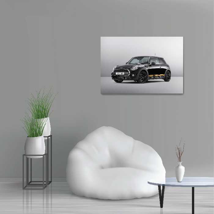 تابلو شاسی طرح ماشین مینی کوپر - Mini Cooper 1499 GT 2017 مدل NV0698