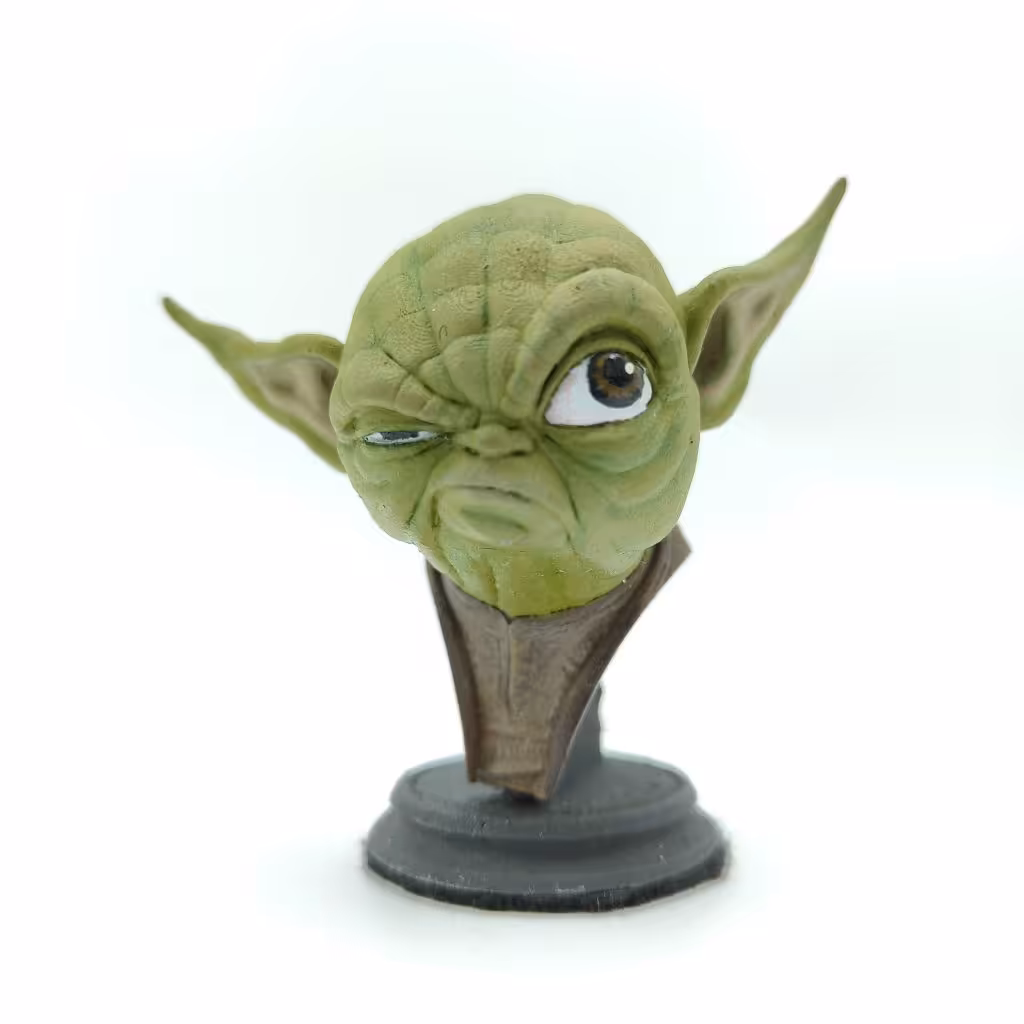 خرید اکشن فیگور یودا کوچک Yoda 3D Action Figure با بهترین قیمت