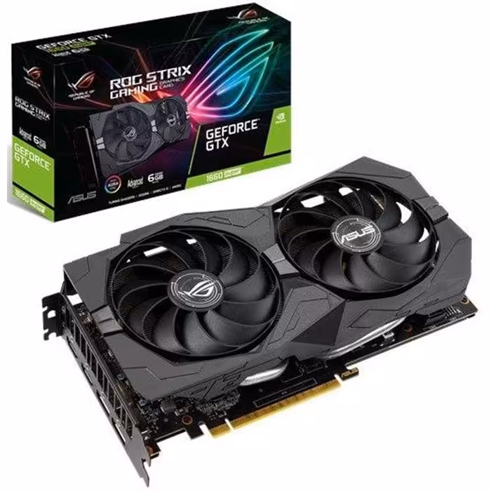 کارت گرافیک ایسوس مدل ROG-STRIX-GTX1660S-A6G-GAMING با حافظه 6 گیگابایت