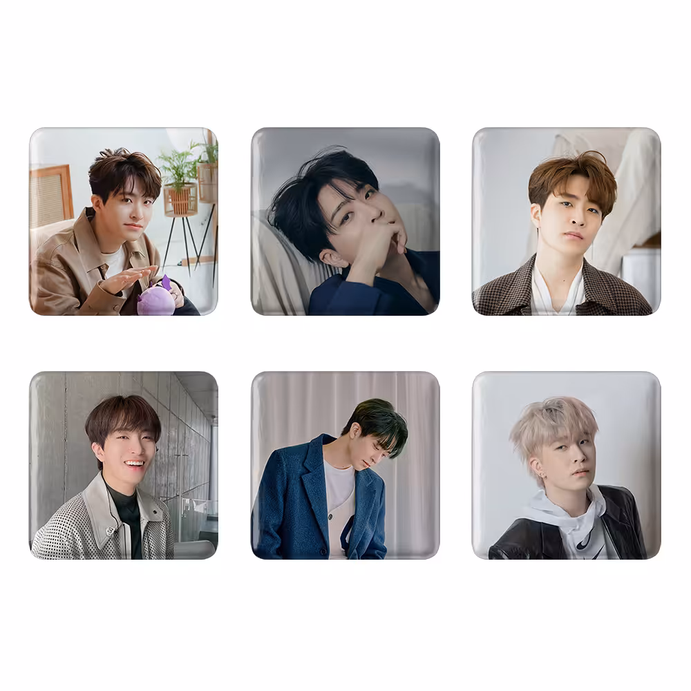 پیکسل خندالو مدل یونگجه گروه گات سون GOT7 کد 1251A مجموعه 6 عددی