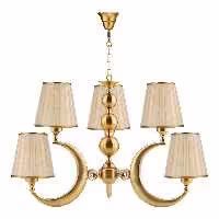 لوستر 6 شعله کارنتیس مدل آرشیدا کد KT-01