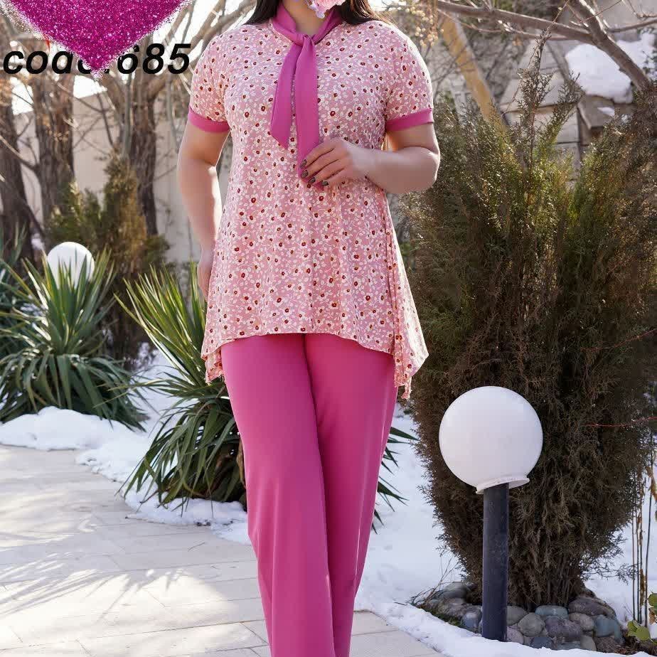 شومیز شلوار خانگی زنانه بلوز شلوار جنس خنک ارسال رایگان