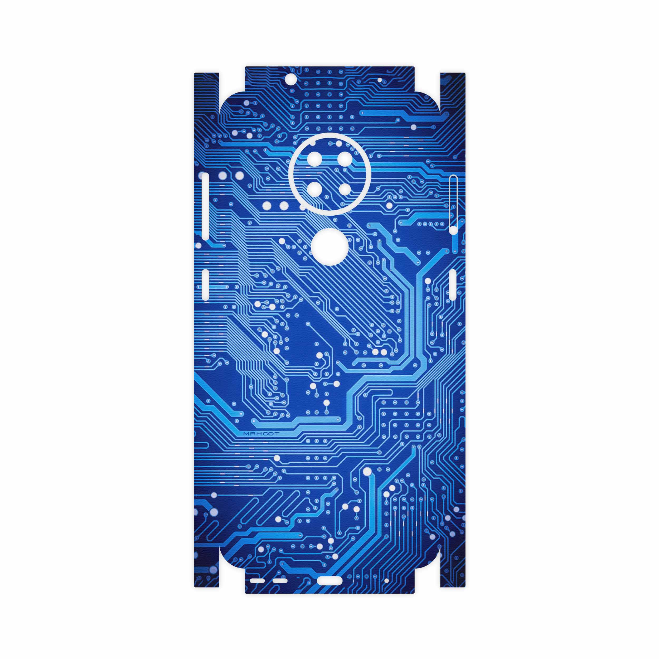 برچسب پوششی ماهوت مدل Blue Printed Circuit Board-FullSkin مناسب برای گوشی موبایل نوکیا 6.2