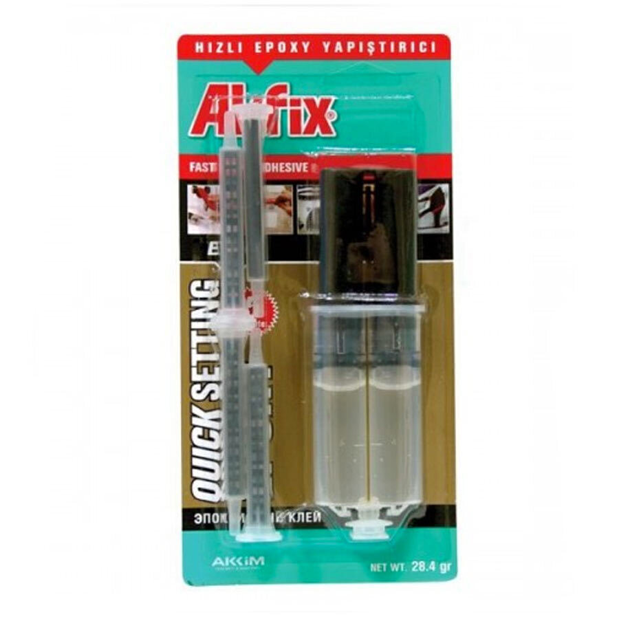 چسب دو قلوی سرنگی فوری E340 اک فیکس