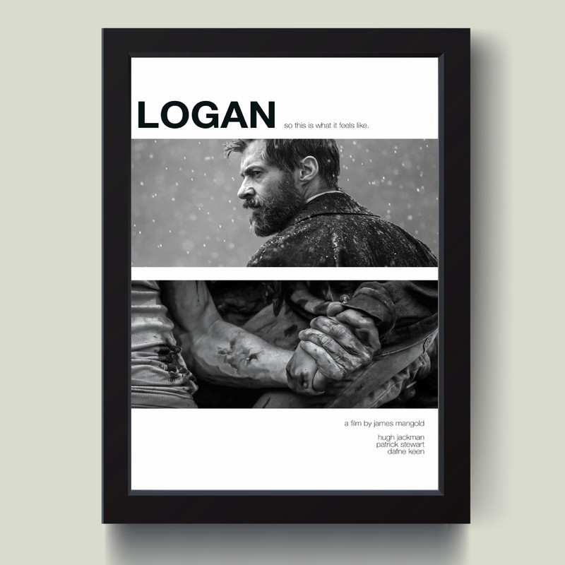 تابلو مدل Logan پوستر فیلم کد ICC-S22 | دنیای قاب