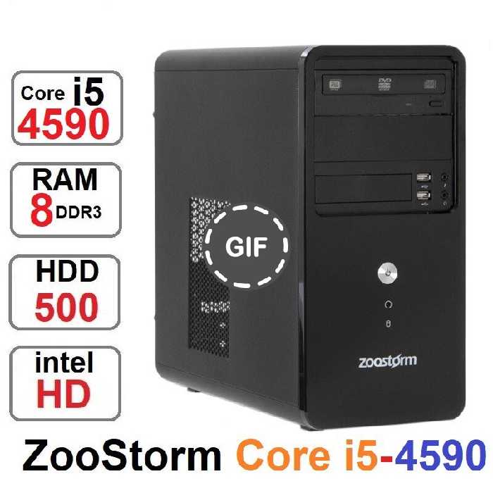 کامپیوتر ZooStorm Core i5 4590 نسل4رم8