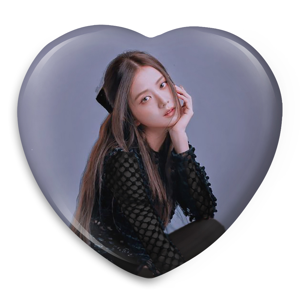 پیکسل خندالو طرح جیسو گروه موسیقی بلک پینک مدل قلبی کد 3095