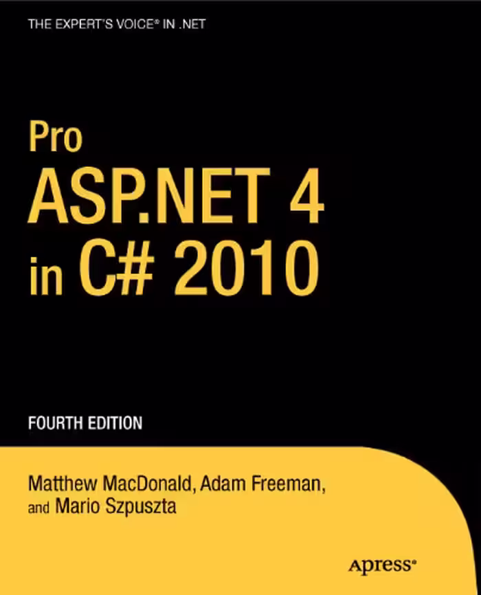 خرید و دانلود نسخه کامل کتاب Pro ASP.NET 4 in C# 2010, Fourth Edition
