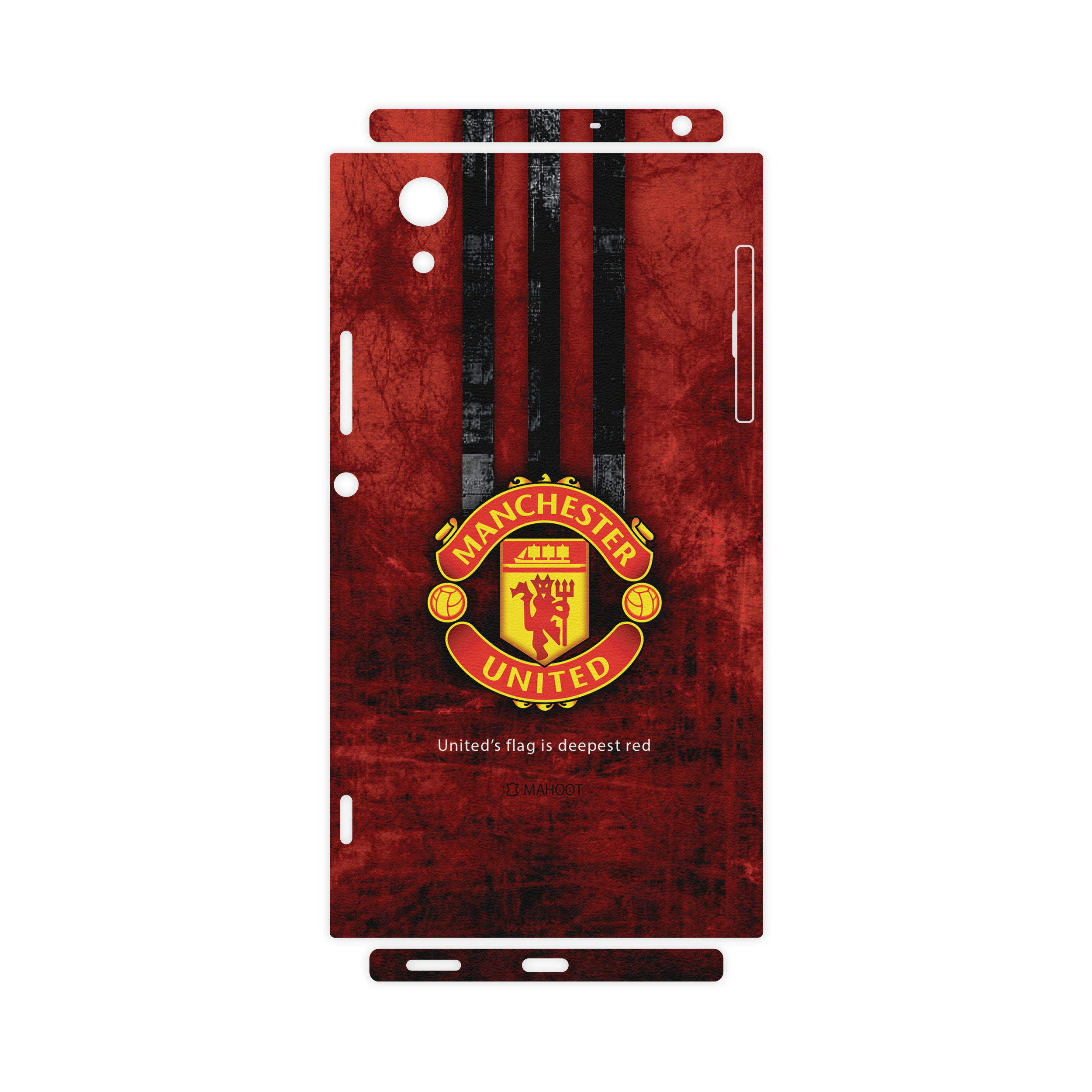 برچسب پوششی ماهوت مدل Manchester-United-FC-FullSkin مناسب برای گوشی موبایل سونی Xperia XA1