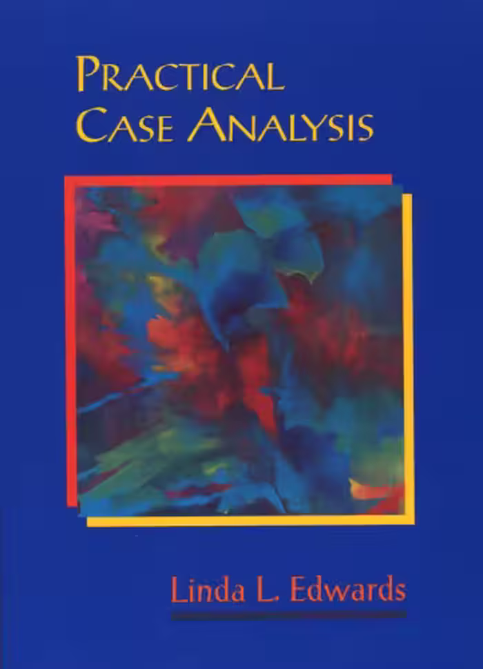 خرید و دانلود نسخه کامل کتاب Practical Case Analysis