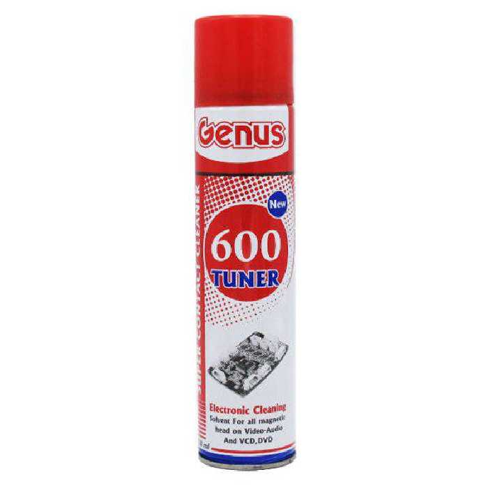 اسپری محافظ کنتاکت صنعتی خشک جنیوس کد 600-NV حجم 350 میلی لیتر