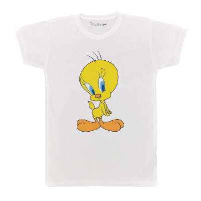 تی شرت بچگانه پرمانه طرح توییتی کد pmt.4362