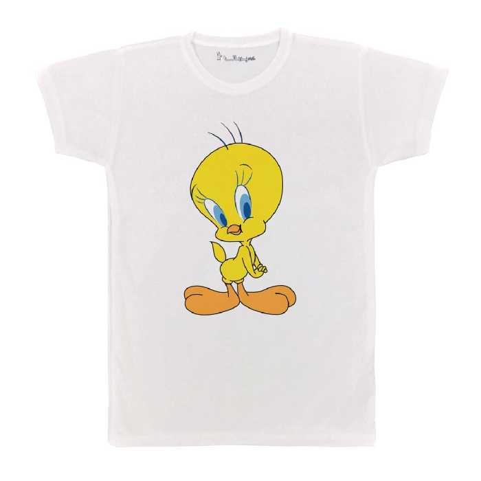 تی شرت بچگانه پرمانه طرح توییتی کد pmt.4362