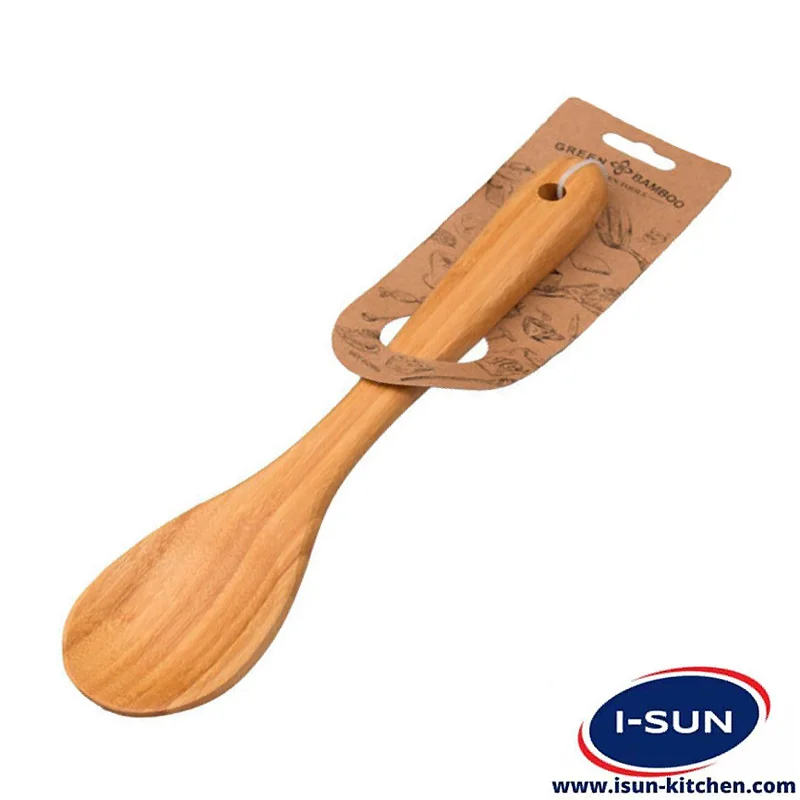 قیمت و خرید قاشق چوبی بامبو با تخفیف - فروشگاه آیسان