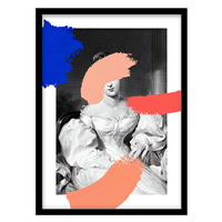 قیمت و خرید تابلو دکوراتیو مدل نقاشی تلفیقی کد 0326