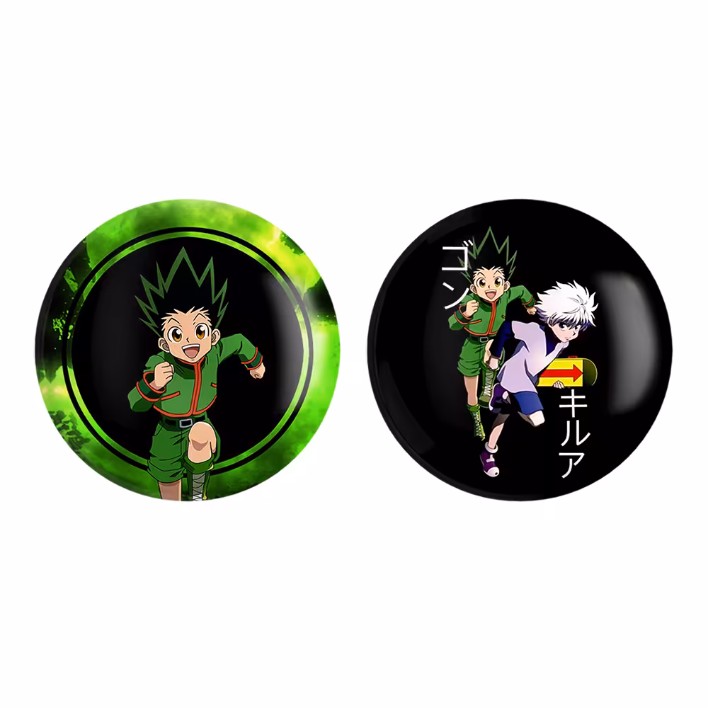 پیکسل خندالو مدل گون انیمه هانتر ایکس هانتر کد 1073610738 مجموعه 2 عددی