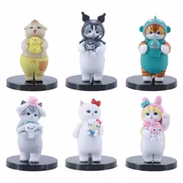 فیگور گربه ها Cats مجموعه 6عددی