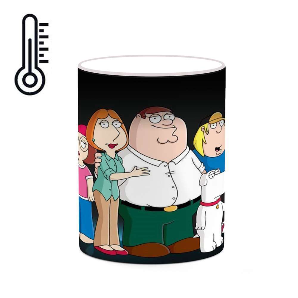 ماگ حرارتی کاکتی طرح کارتون Family Guy مدل mgh22593
