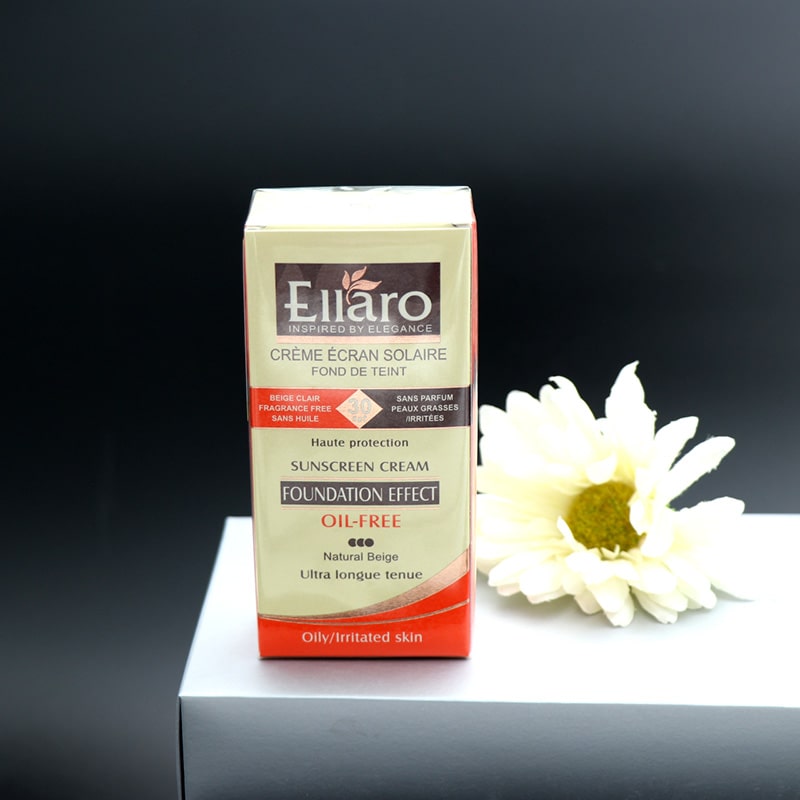 کرم ضدآفتاب SPF30 فاقد چربی بژطبیعی الارو 40 میل 90924