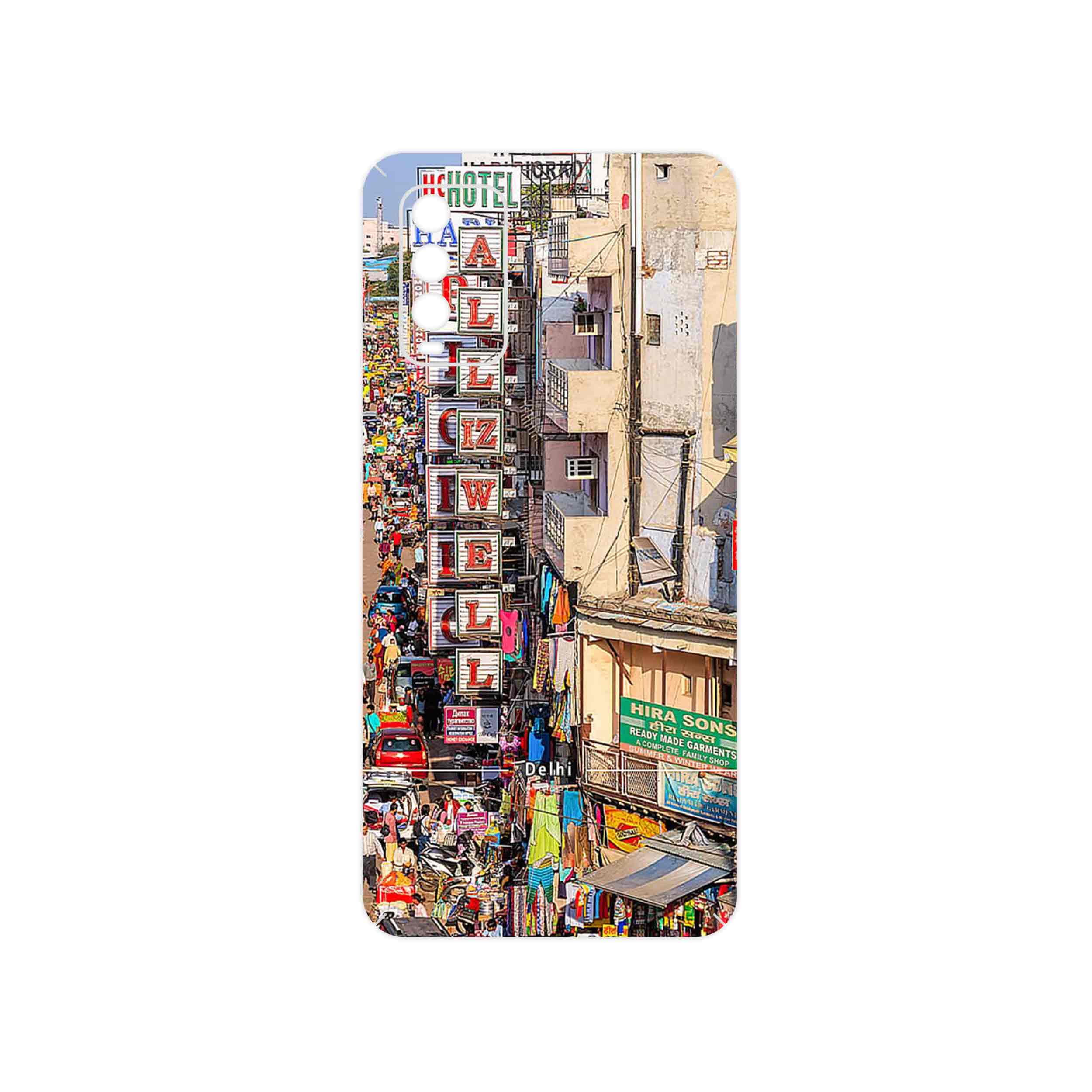 برچسب پوششی ماهوت مدل City of Delhi مناسب برای گوشی موبایل شیائومی Redmi Note 9 4G