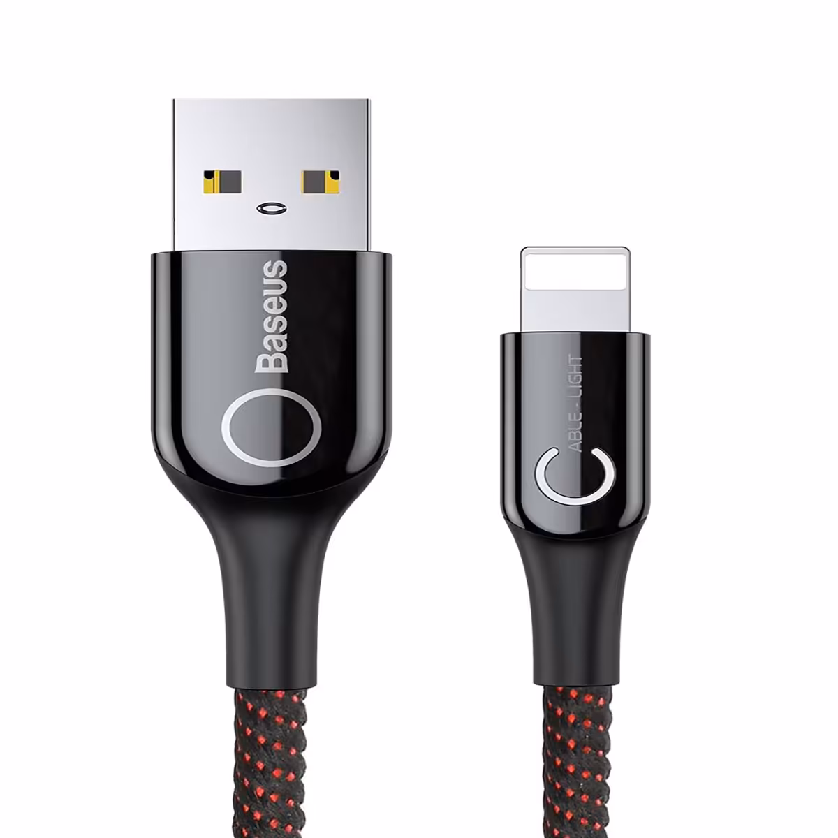 کابل تبدیل USB به لایتنینگ باسئوس مدل CALCD-C power off طول 1 متر