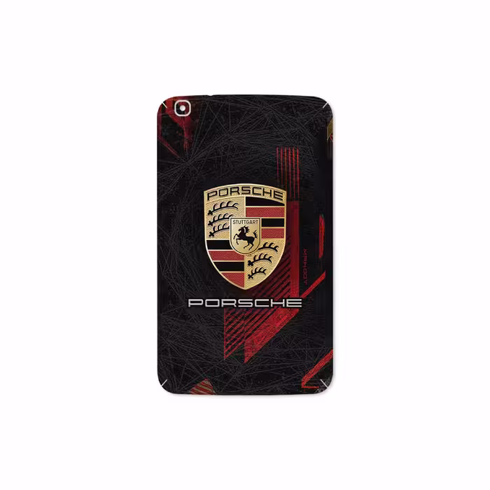 برچسب پوششی ماهوت مدل Porsche-Logo مناسب برای تبلت سامسونگ Galaxy Tab 3 8.0 2013 T311