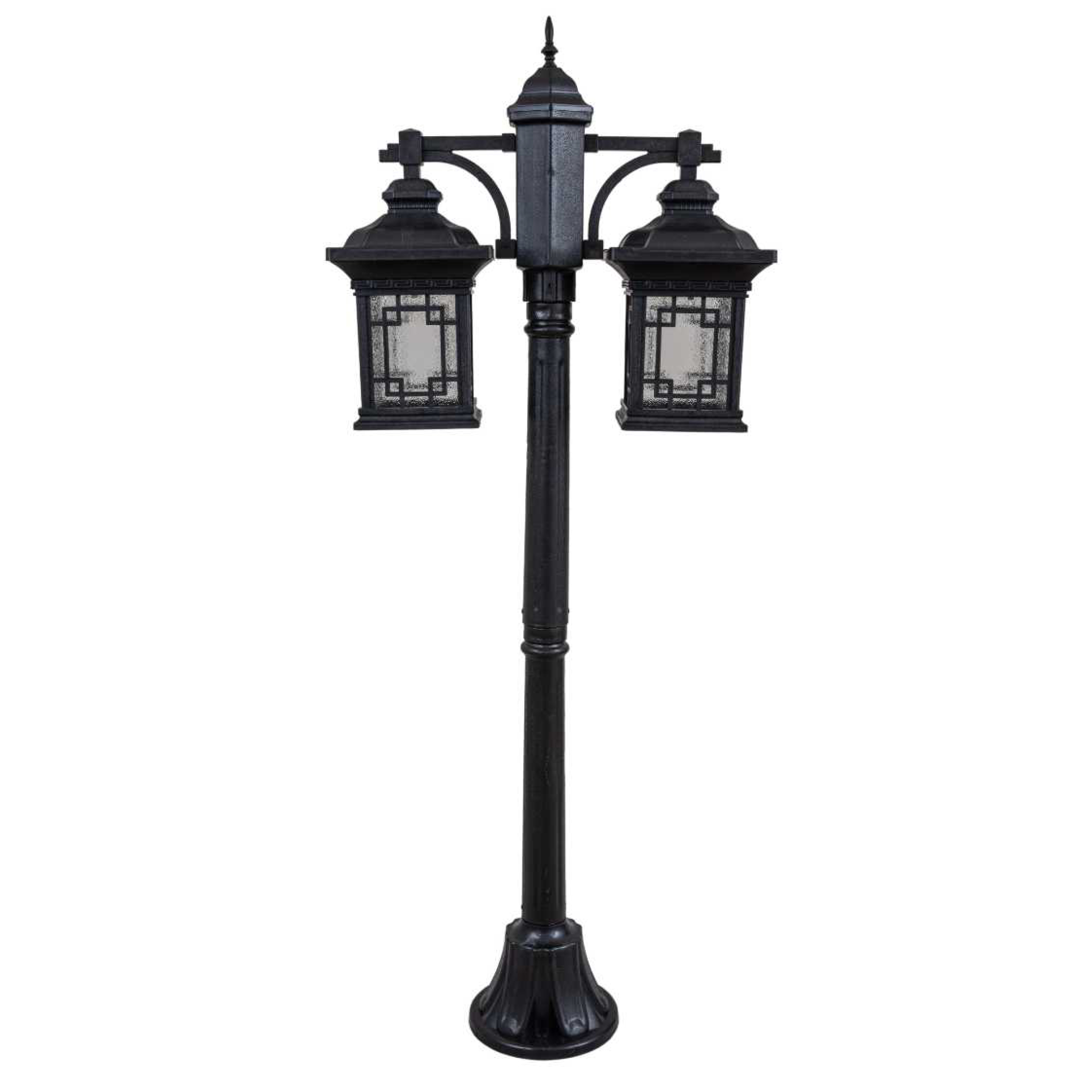 چراغ حیاطی مدل ورساچ کره ای دو شعله