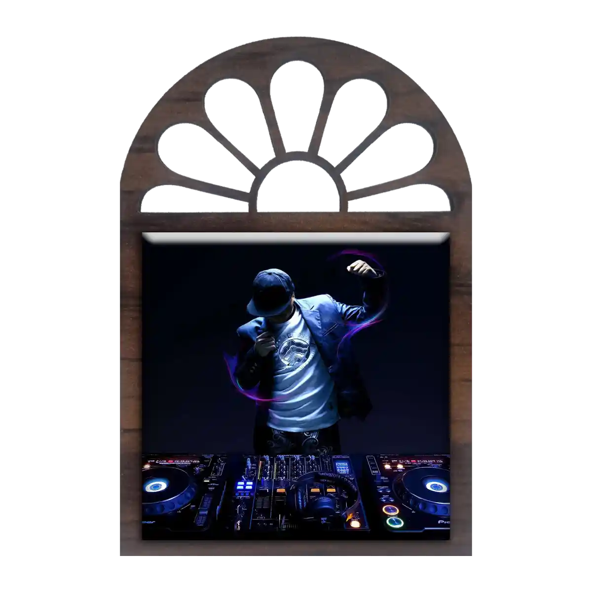 تندیس کاشی پنجره ای خواننده مدل AC 11