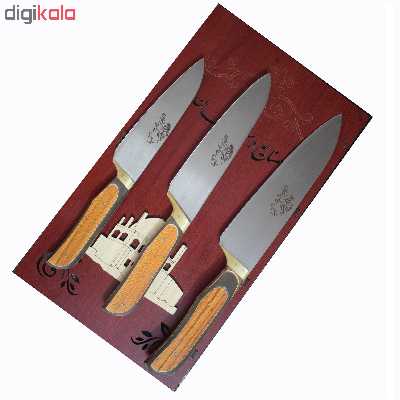 ابزار آشپزی استیل مروارید زنجان مدل AP مجموعه 18 عددی