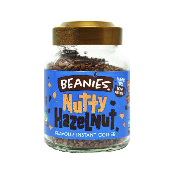 قهوه فوری طعم فندق 50 گرم بینیز - beanies