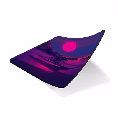 ماوس پد مدل G11 طرح Neon Moon