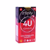 کاندوم تاخیری فور یو مدل Infinity بسته 12 عددی